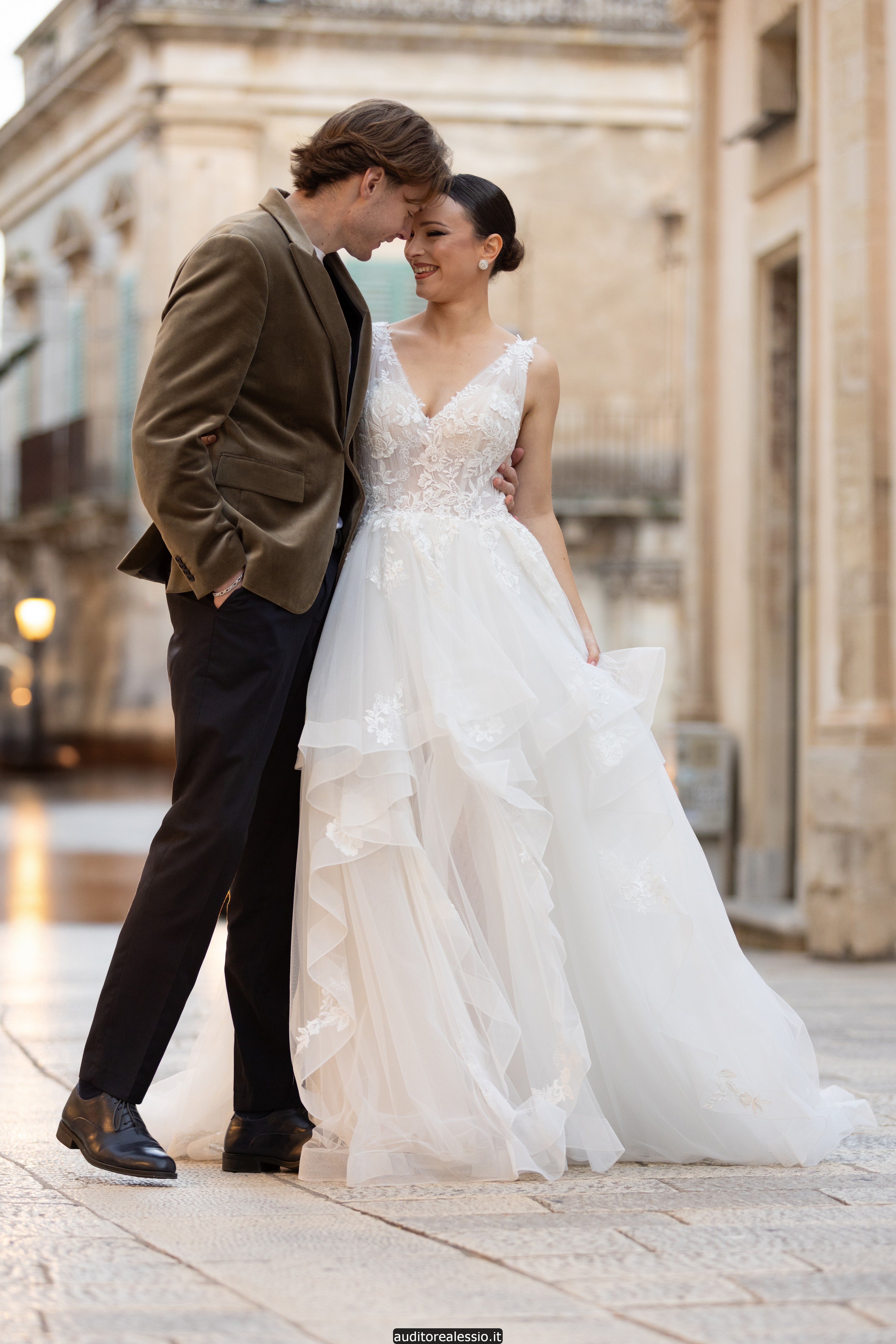 Alessio Auditore at work during a wedding in Sicily